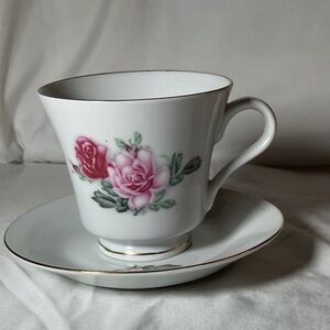 Vintage tea cup and saucer